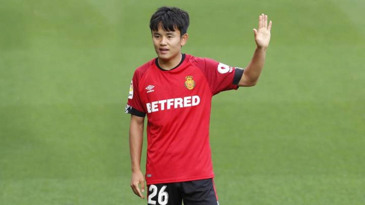 Takefusa Kubo, jugador del Mallorca: As.