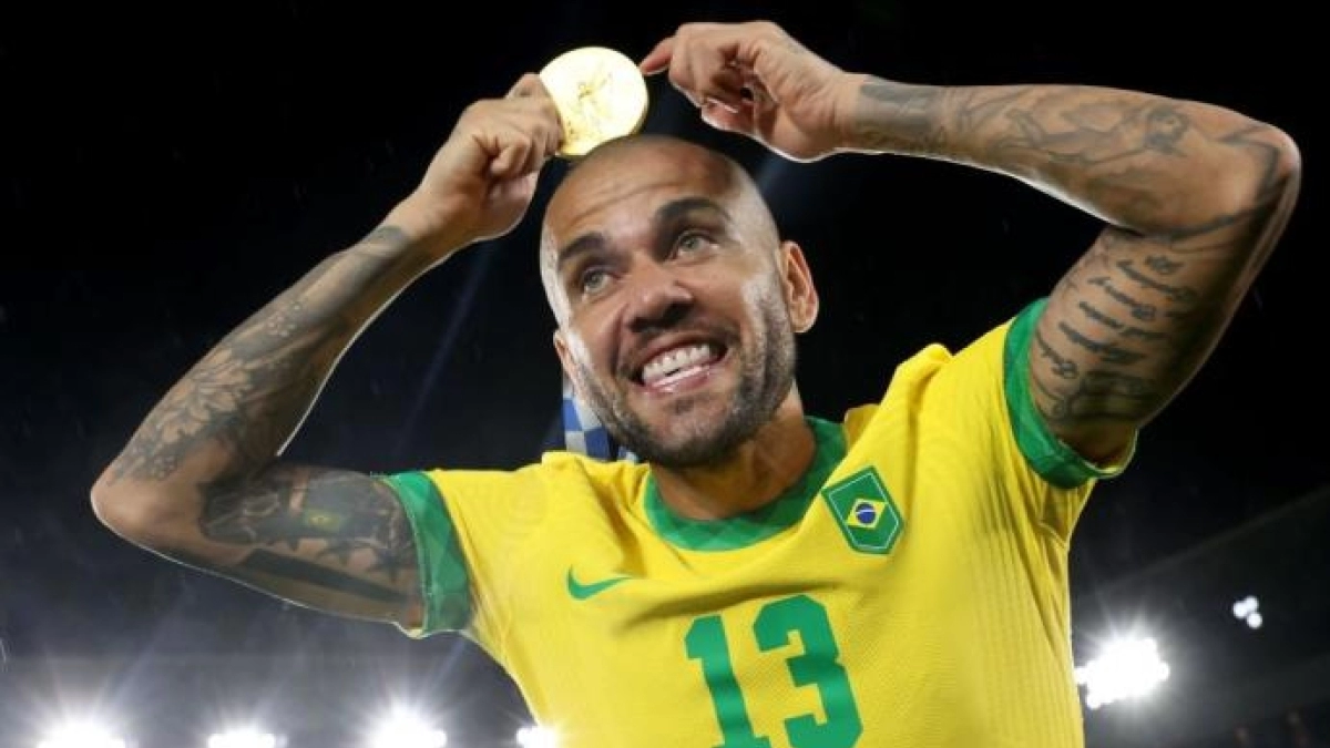 Dani Alves está, actualmente, sin equipo. Foto: Getty