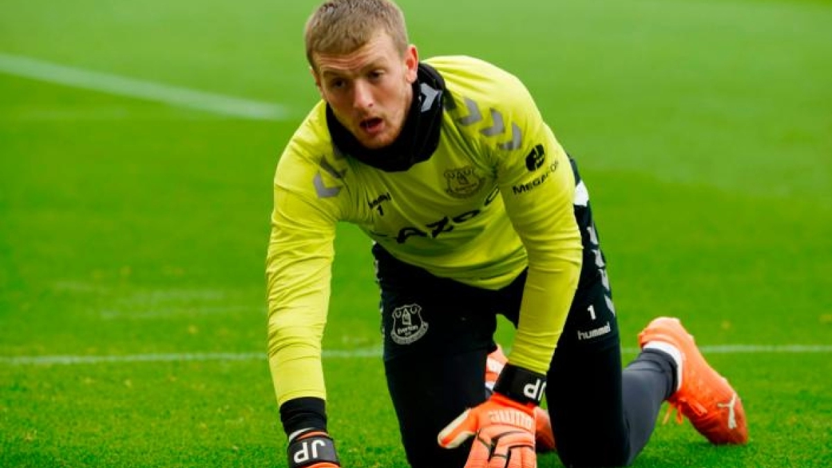 "El Everton le busca una salida a Pickfort./ Foto: talkSPORT"