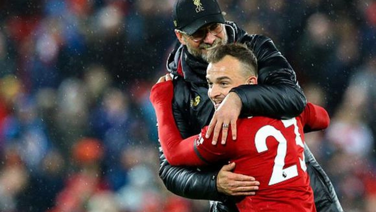 Shaqiri, uno de los descartados por Klopp. Foto: Getty