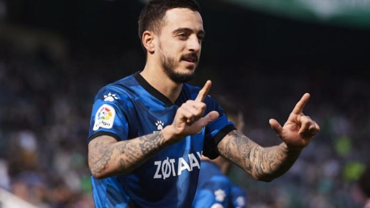 Joselu, nuevo delantero del RCD Espanyol