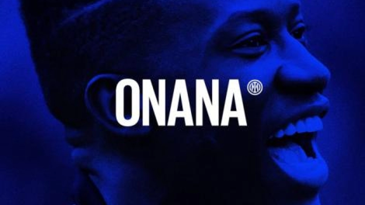 OFICIAL: Onana, nuevo portero del Inter de Milán - Foto: Twitter Inter Milán