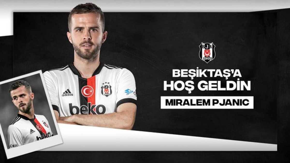 OFICIAL: Miralem Pjanic, nuevo jugador del Besiktas