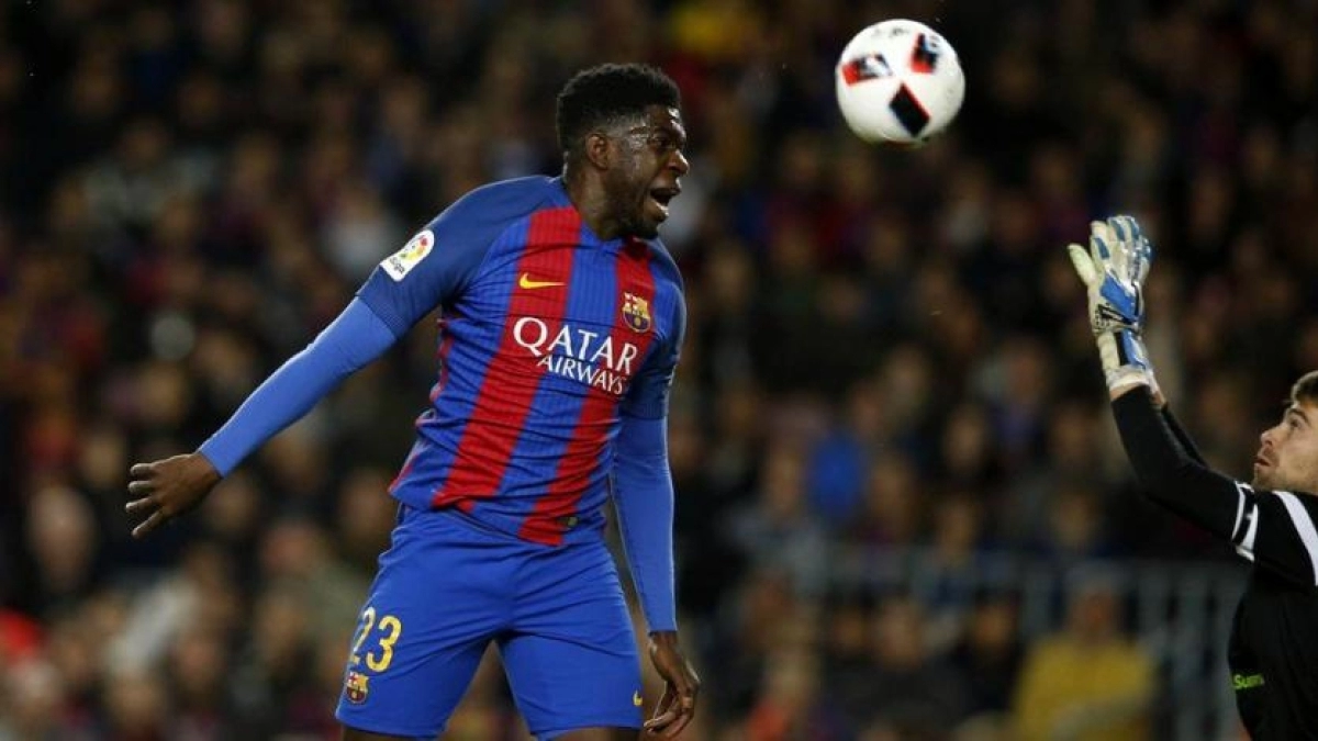 Samuel Umtiti seguirá, de momento, en Barcelona. Foto: @FCBarcelona