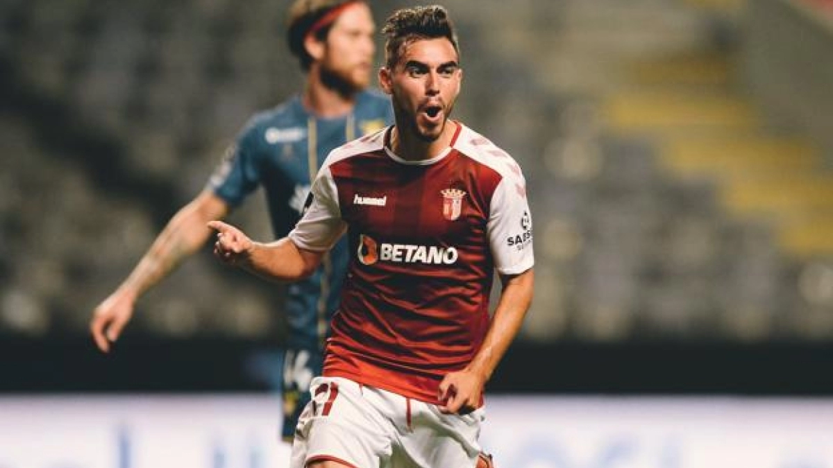 El jugador portugués es el capitán del SC Braga. Foto: Getty