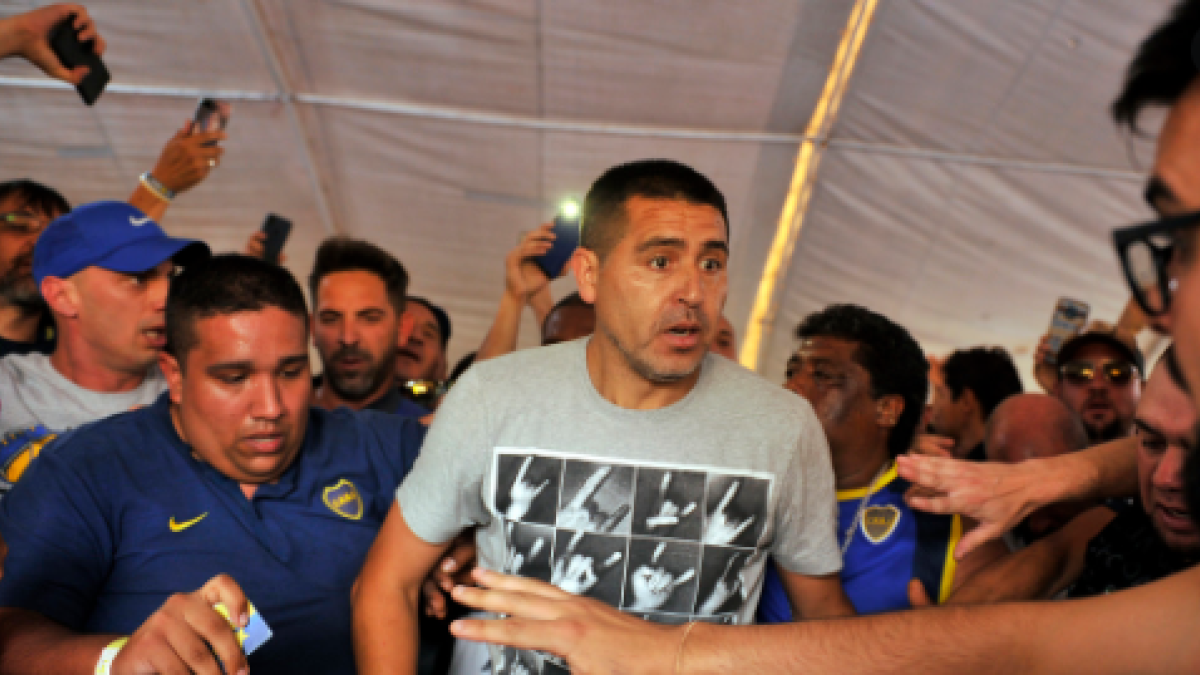 Riquelme recibió duras críticas de un icono del Xeneize "Foto: Olé"