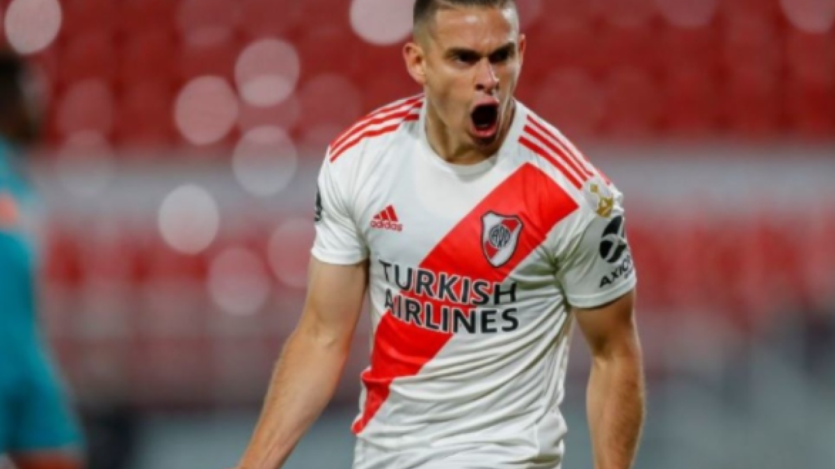 Desde Argentina confirman el destino brasileño para Santos Borré "Foto: TNT Sports"