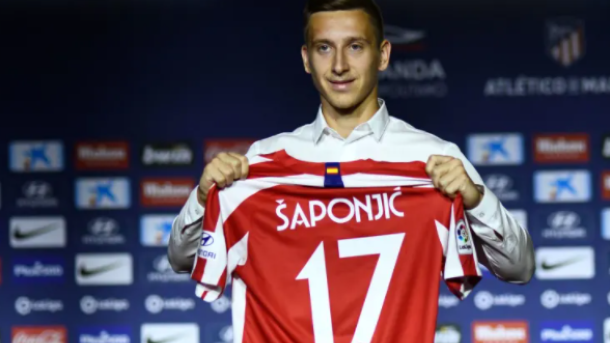 Saponjic sale del Atlético de Madrid y encuentra acomodo en otro equipo de LaLiga "Foto: 90Min"