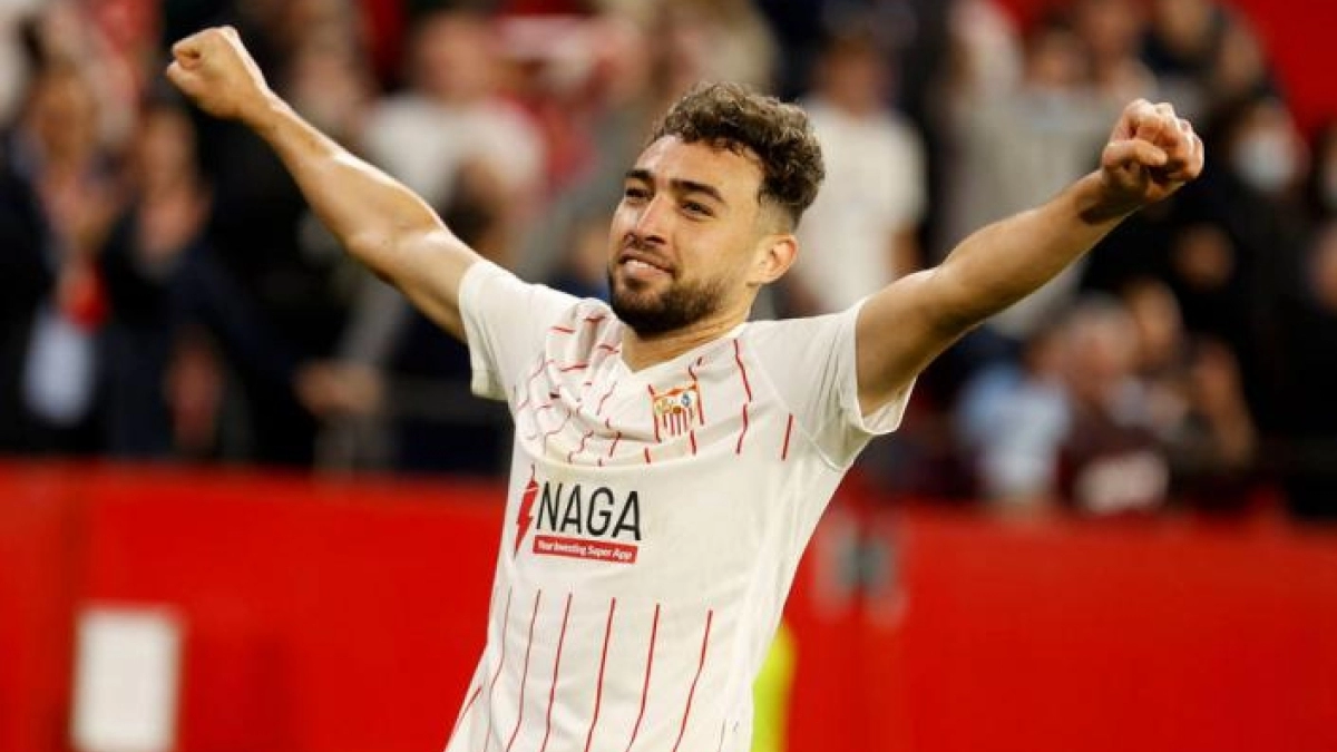 Munir El Haddadi, a un paso de abandonar el Sevilla FC. Foto: COPE