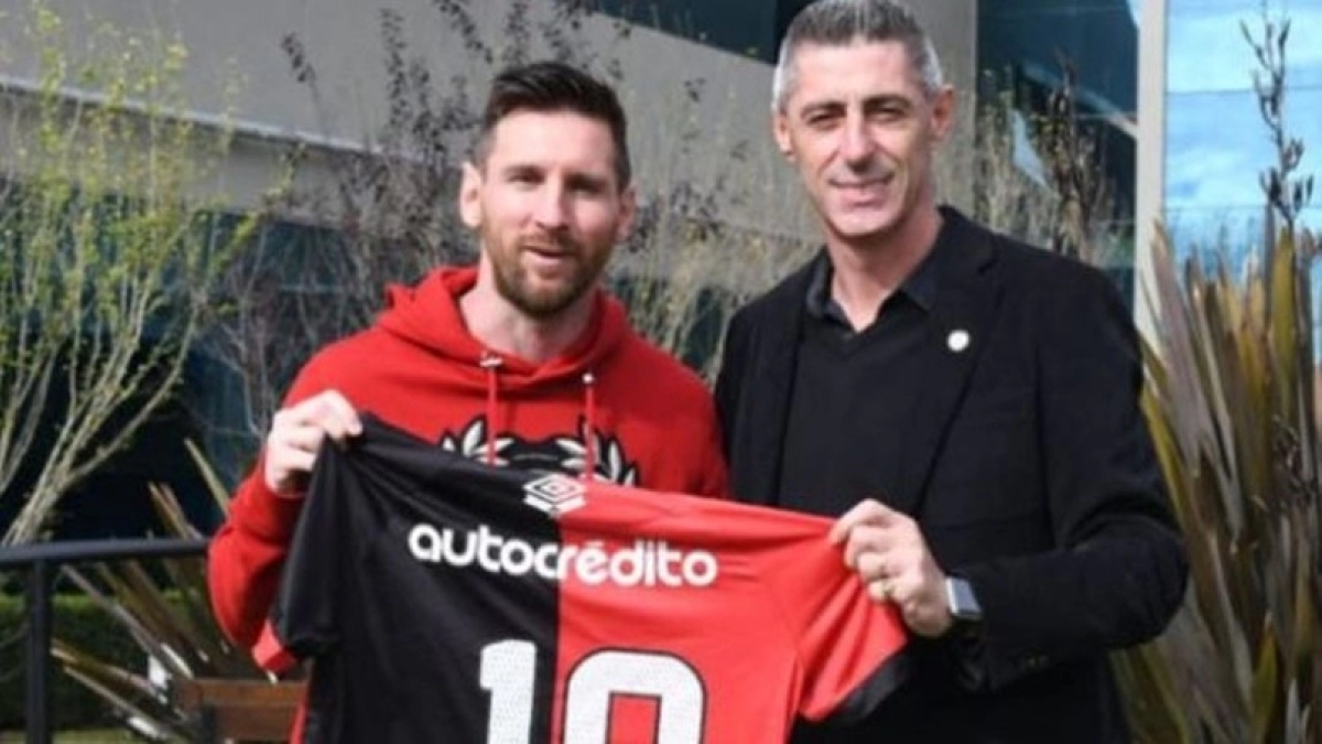 La única vía para que Messi vuelva a Newell´s a corto plazo. Foto: America TV