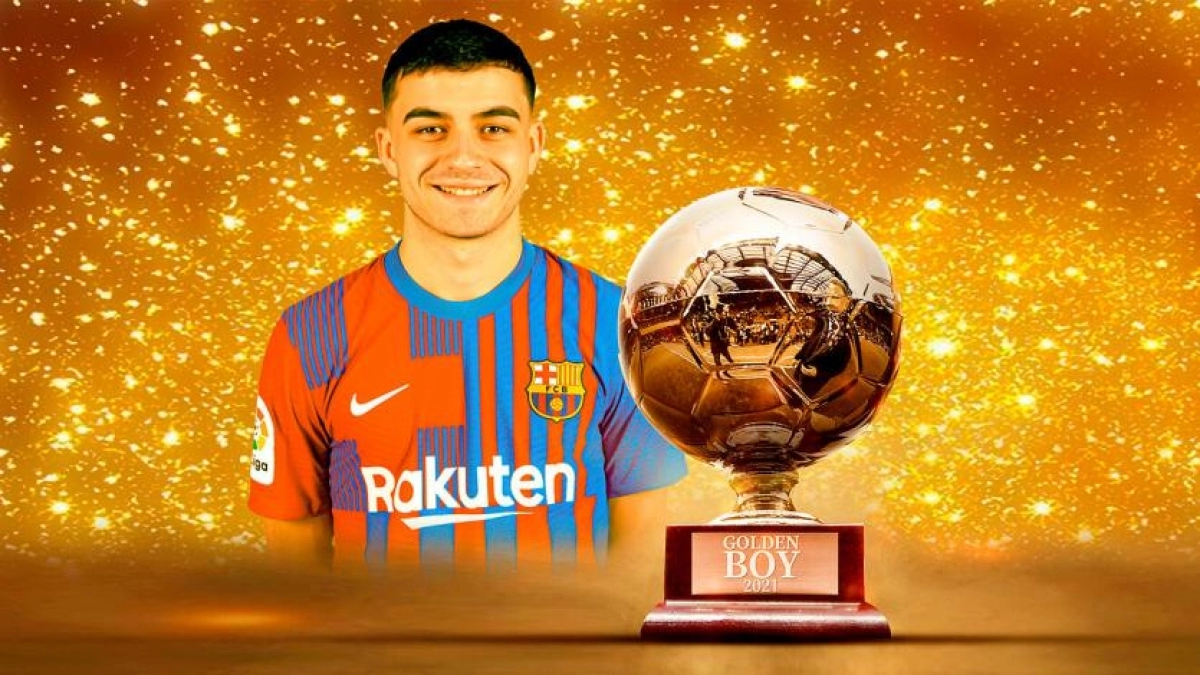 Pedri ganó el Golden Boy de 2021. Foto: Marca