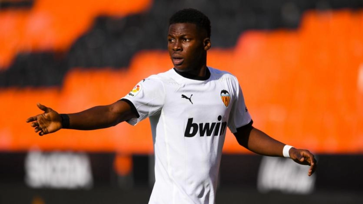 Yunus Musah, joven talento del Valencia CF. Foto: GOAL