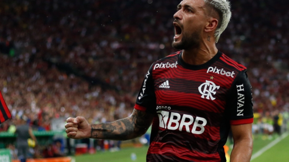Giorgian de Arrascaeta, gran estrella de Flamengo y Uruguay. Foto: EL PAÍS Uruguay