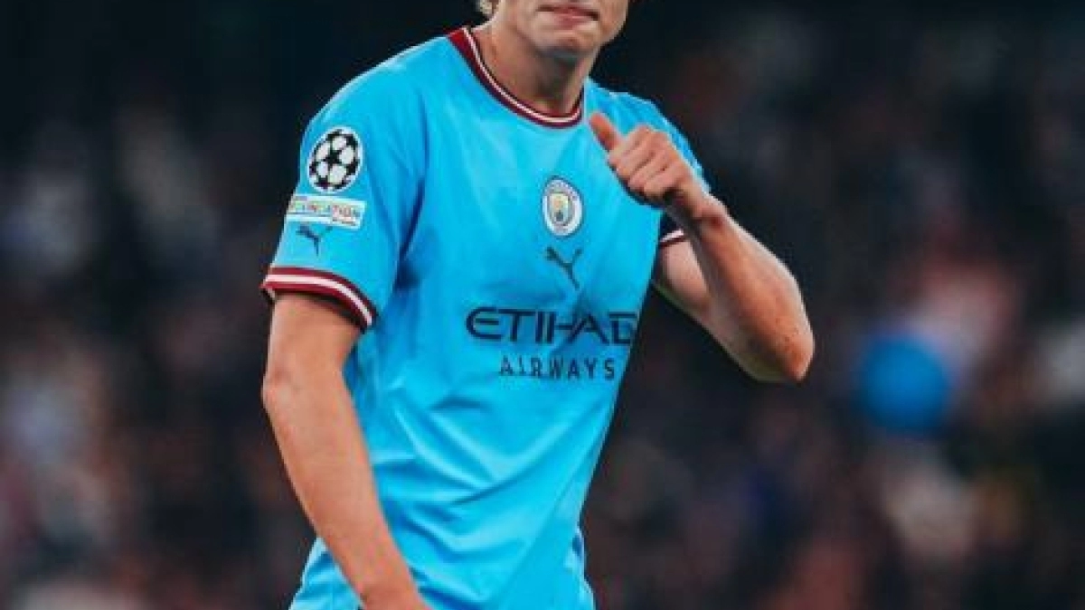 El noruego está en un nivel de forma excelso. Foto: @ManCity