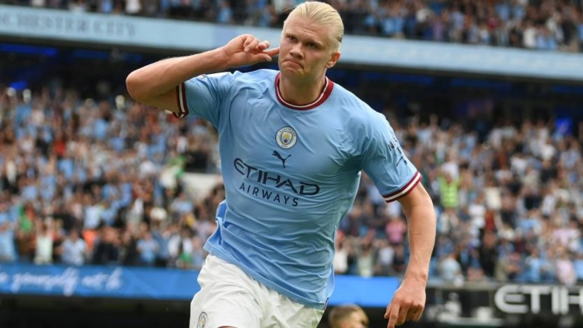 Haaland sigue anotando goles con el Manchester City. Foto: Getty Images