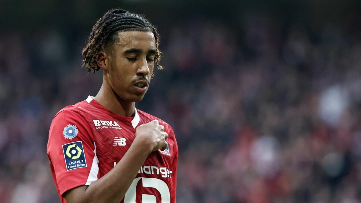 Yoro, jugador del Lille