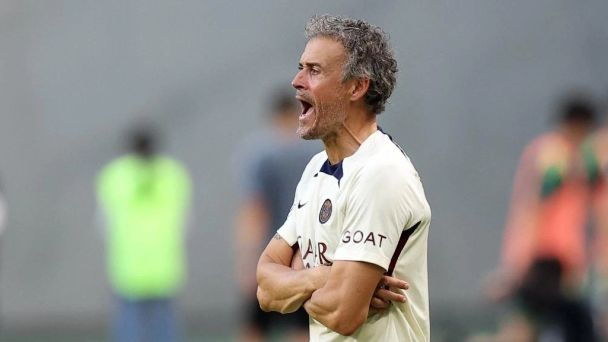 Luis Enrique, técnico del PSG, pide el fichaje de Osimhen / El Español