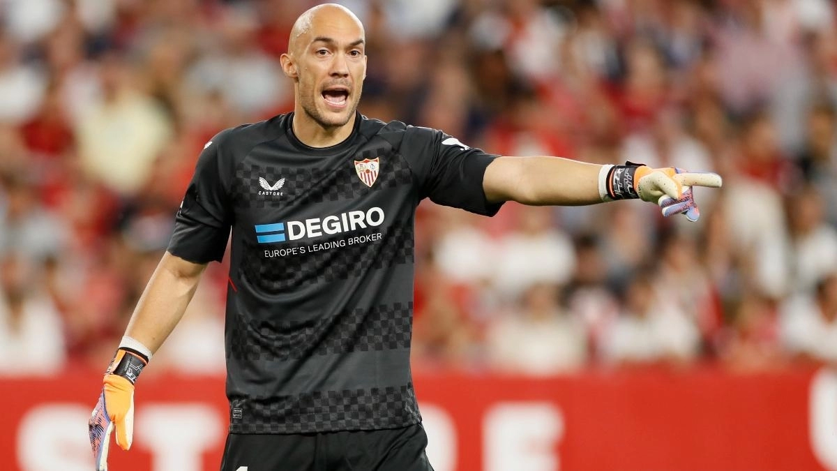 Marko Dmitrovic, portero del Sevilla de momento.