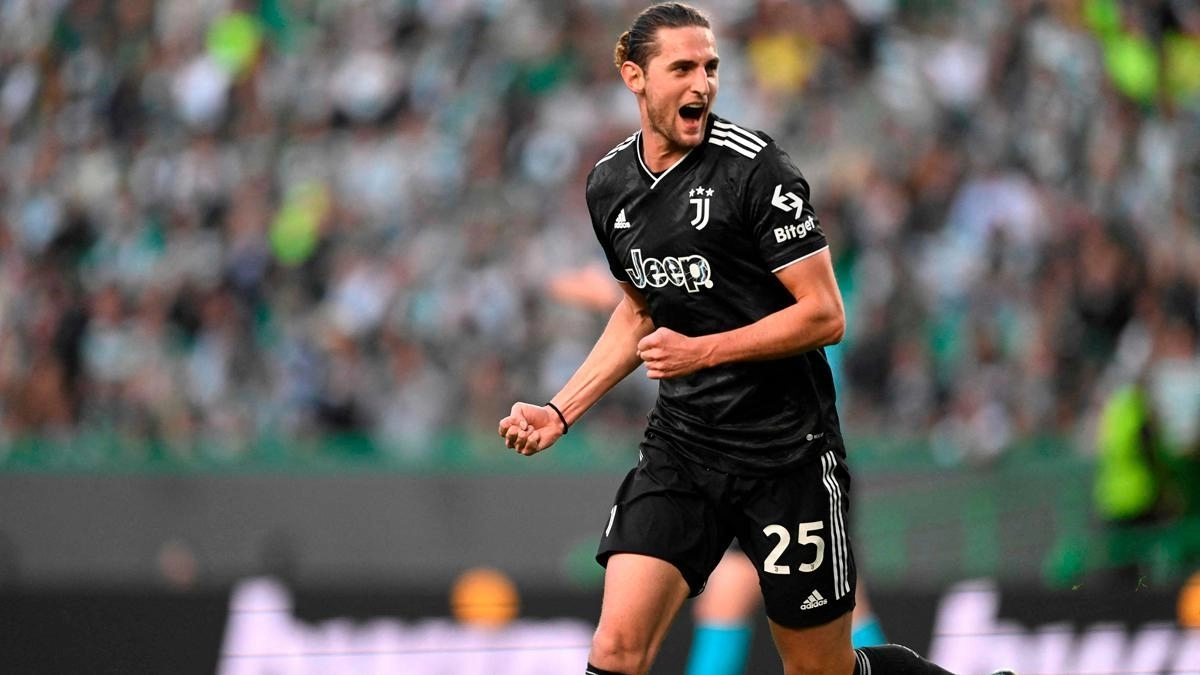 Adrien Rabiot, former French player of Juventus, currently without a team.