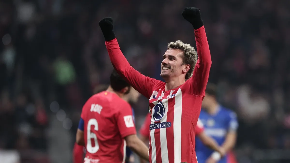 Antoine Griezmann, estrella del Atlético de Madrid que podría salir rumbo a Estados Unidos