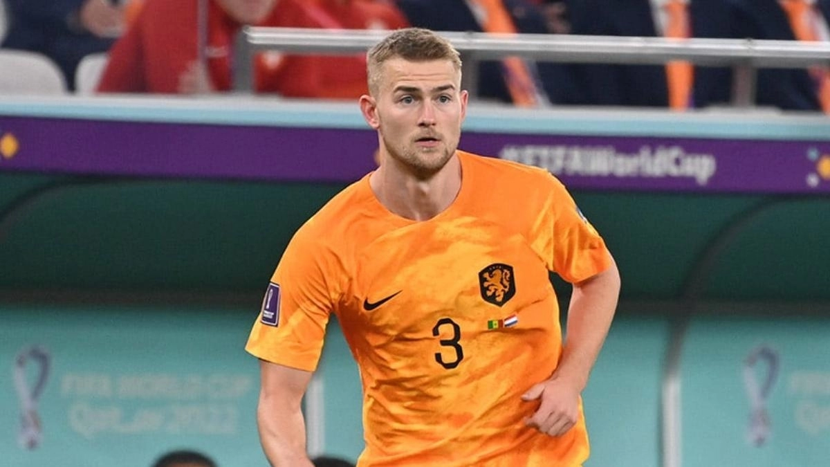 De Ligt, jugador del Bayern de Múnich y de la Selección de Países Bajos.