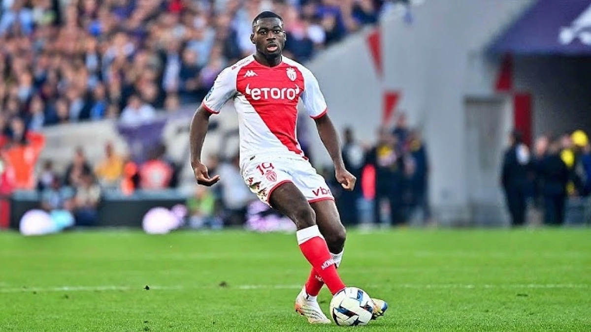 Youssouf Fofana, player for Monaco and target of Milan.