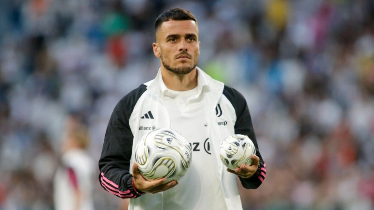 Filip Kostic, actual lateral izquierdo de la Juventus de Turín, podría poner rumbo a la Premier League