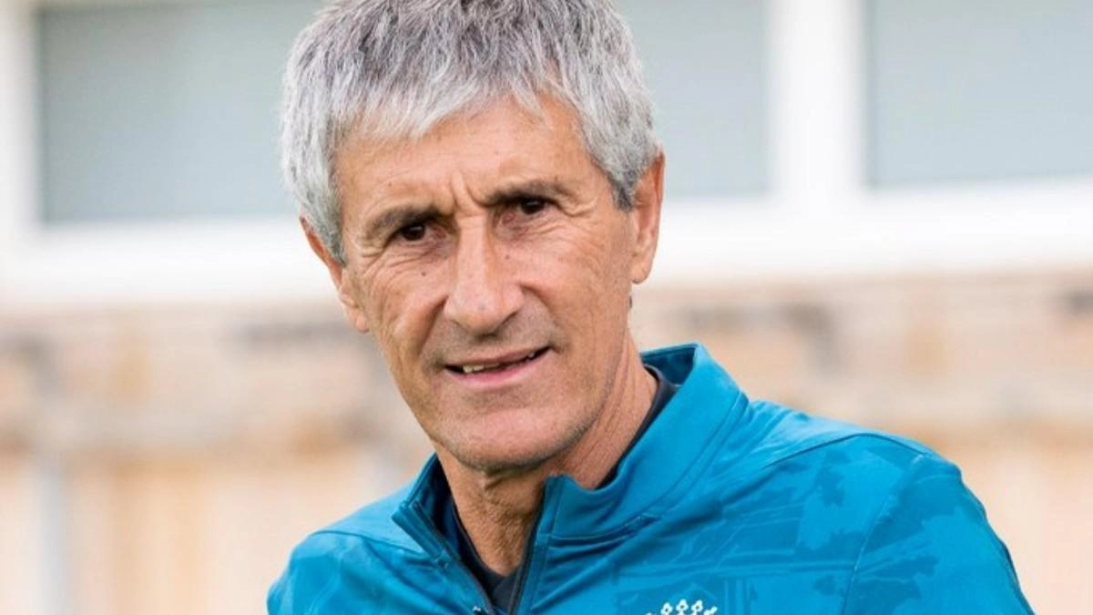 Quique Setién, former coach of Villarreal and Barcelona.