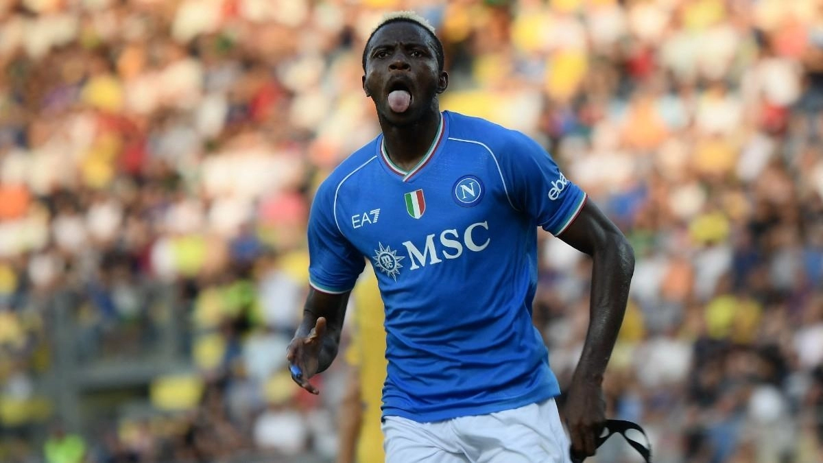 Osimhen, exjugador del Napoli, actualmente en el Galatasaray.