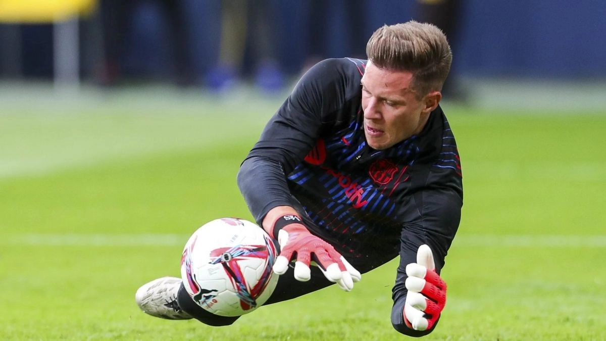 Marc-André Ter Stegen, FC Barcelona goalkeeper who has suffered a serious injury.
