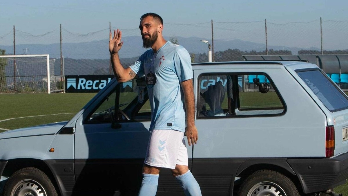 Borja Iglesias, new forward for Celta de Vigo