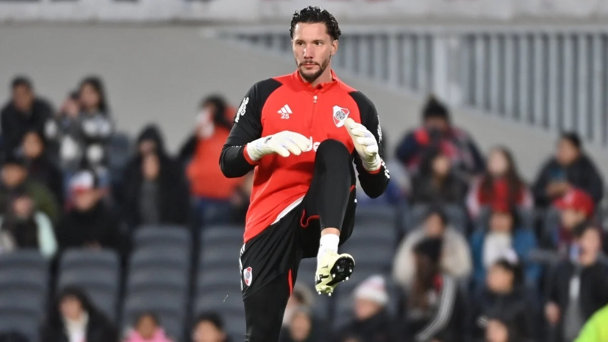 Conan Ledesma, portero de River Plate