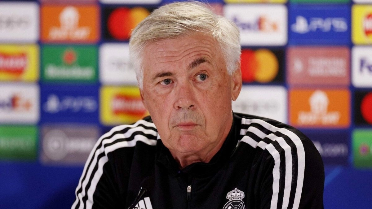 Carlo Ancelotti, entrenador del Real Madrid