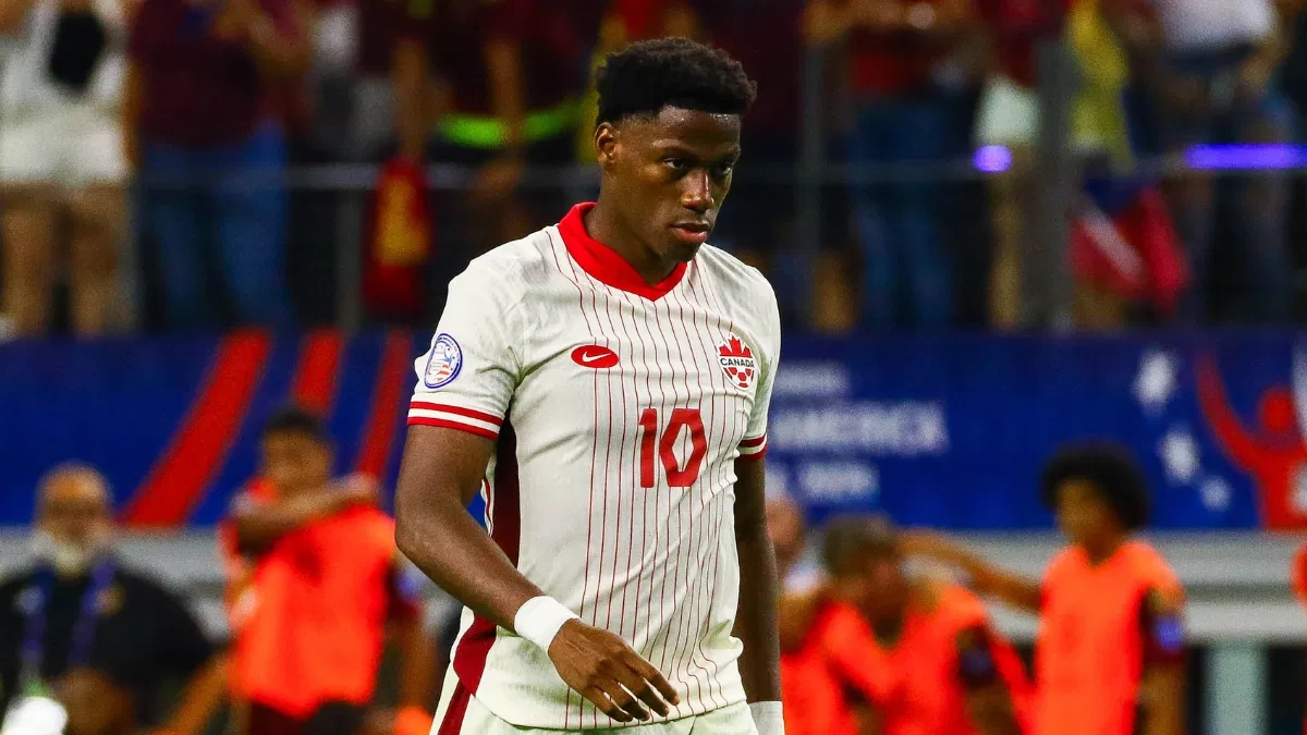 Jonathan David, delantero del Lille y de la selección de Canadá