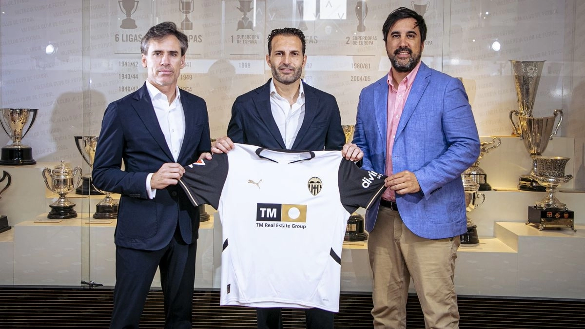 Rubén Baraja, entrenador del Valencia