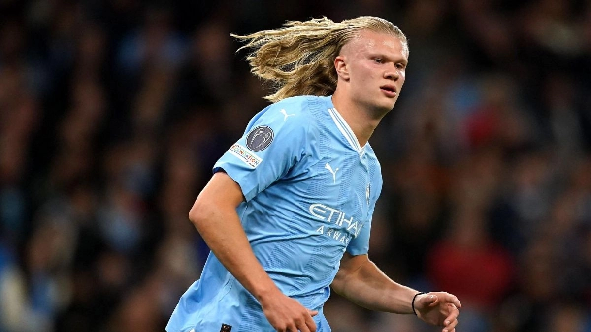 Haaland, delantero del Manchester City