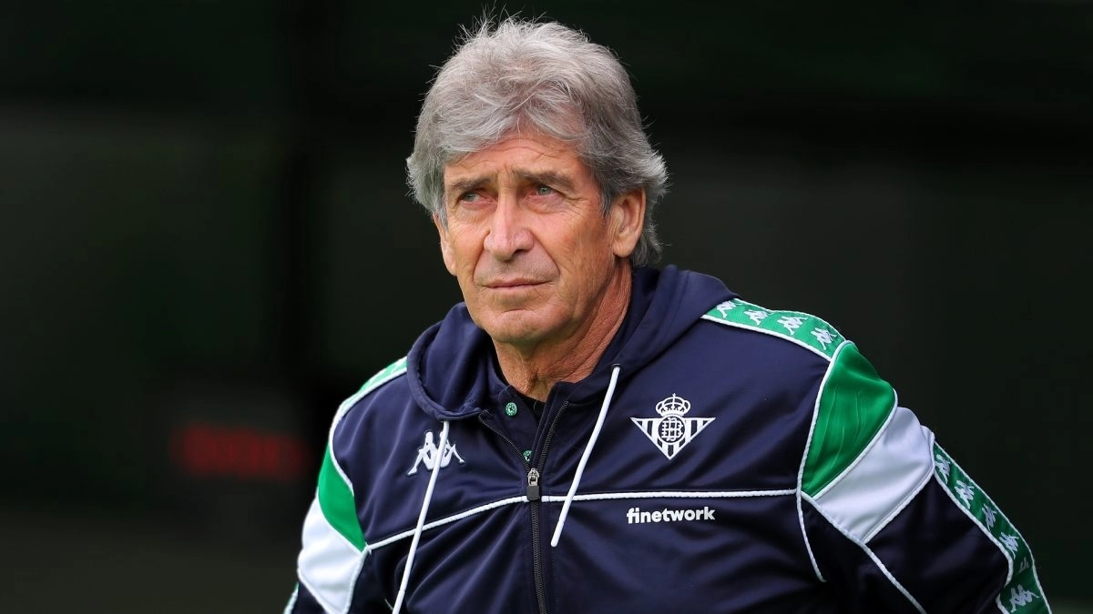 Manuel Pellegrini, entrenador del Real Betis