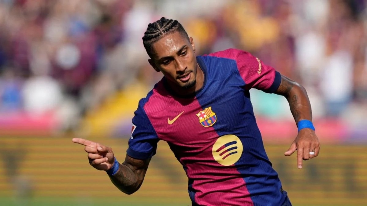 Raphinha, jugador del FC Barcelona que podría salir del club en verano