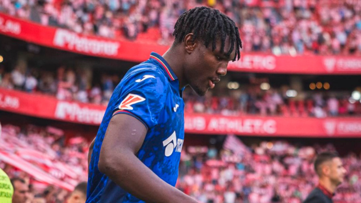 Christantus Uche, jugador del Getafe