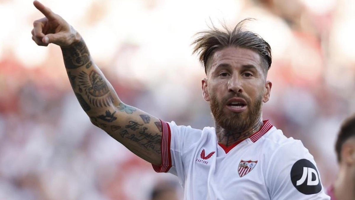 <p>Sergio Ramos opts for Newcastle United / DAZN</p>