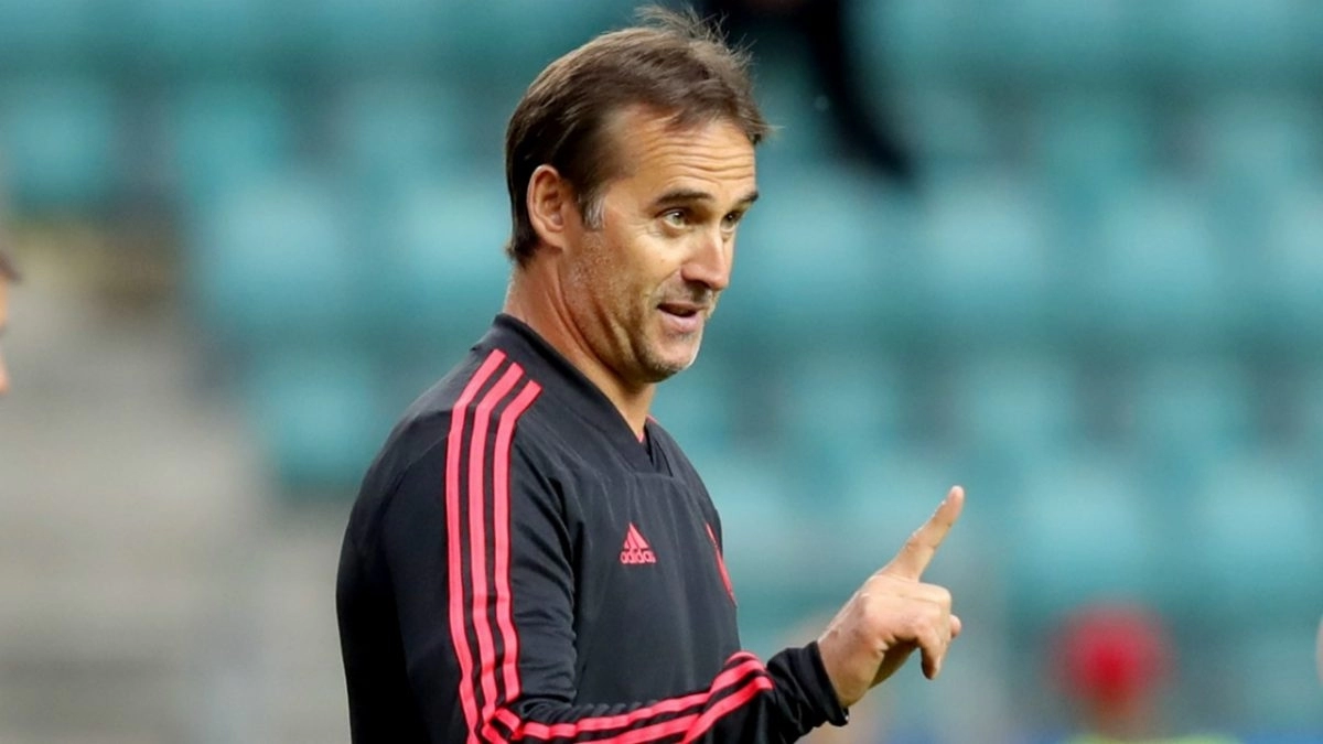 Julen Lopetegui, entrenador del West Ham