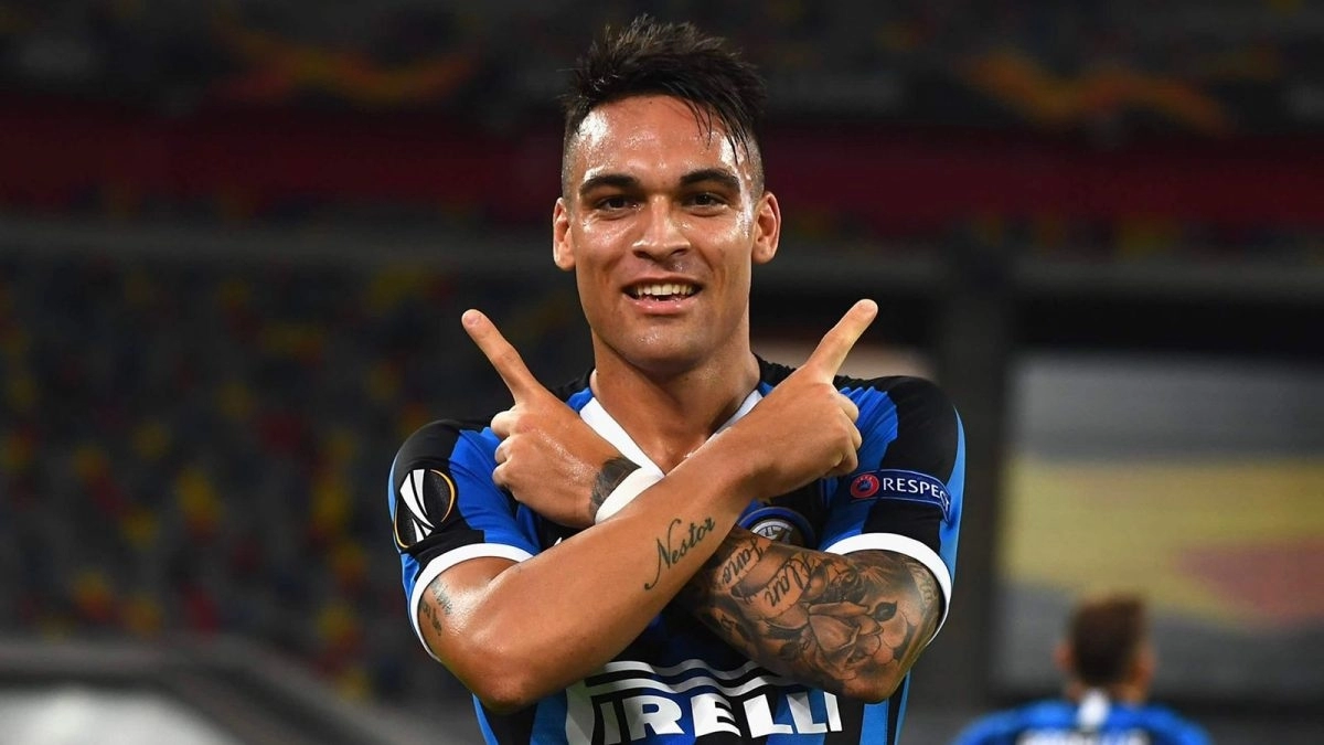 Lautaro Martínez, forward for Inter Milan