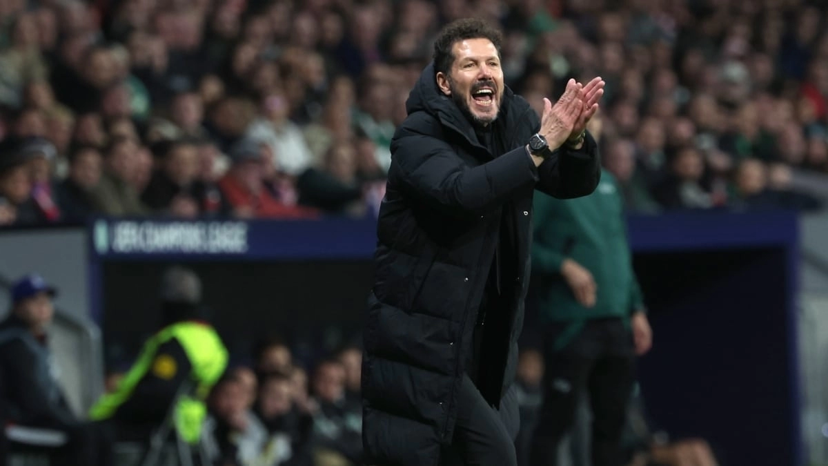 Diego Simeone, coach of Atlético de Madrid