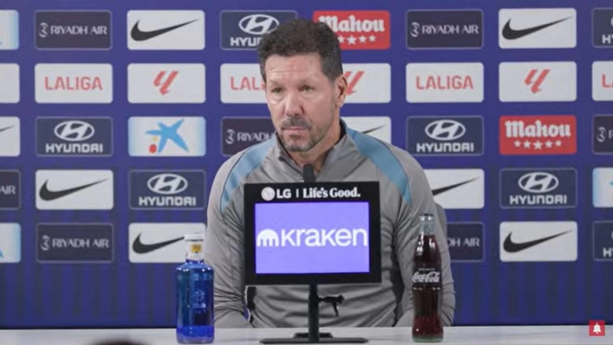 Diego Simeone, coach of Atlético de Madrid