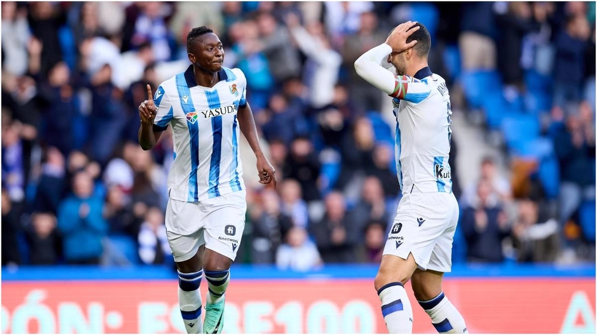 Umar Sadiq, Nigerian forward of Real Sociedad