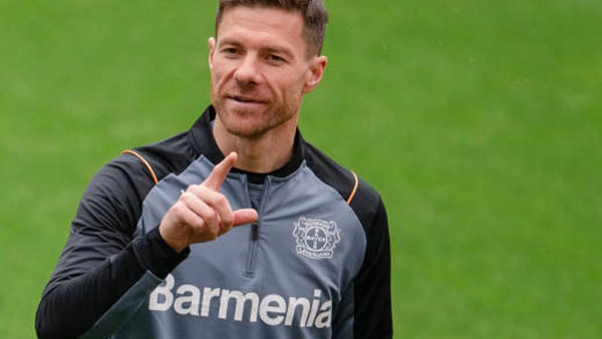 Xabi Alonso, current manager of Bayer Leverkusen