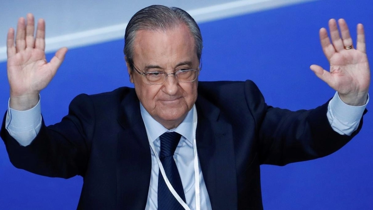 Florentino Pérez busca culpables tras la debacle del Real Madrid en la Super Copa / ABC