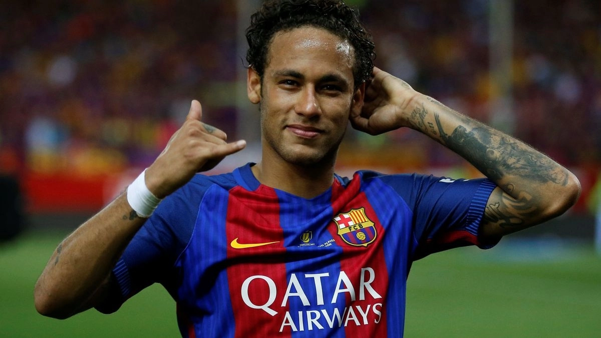 Neymar, former player of Barcelona