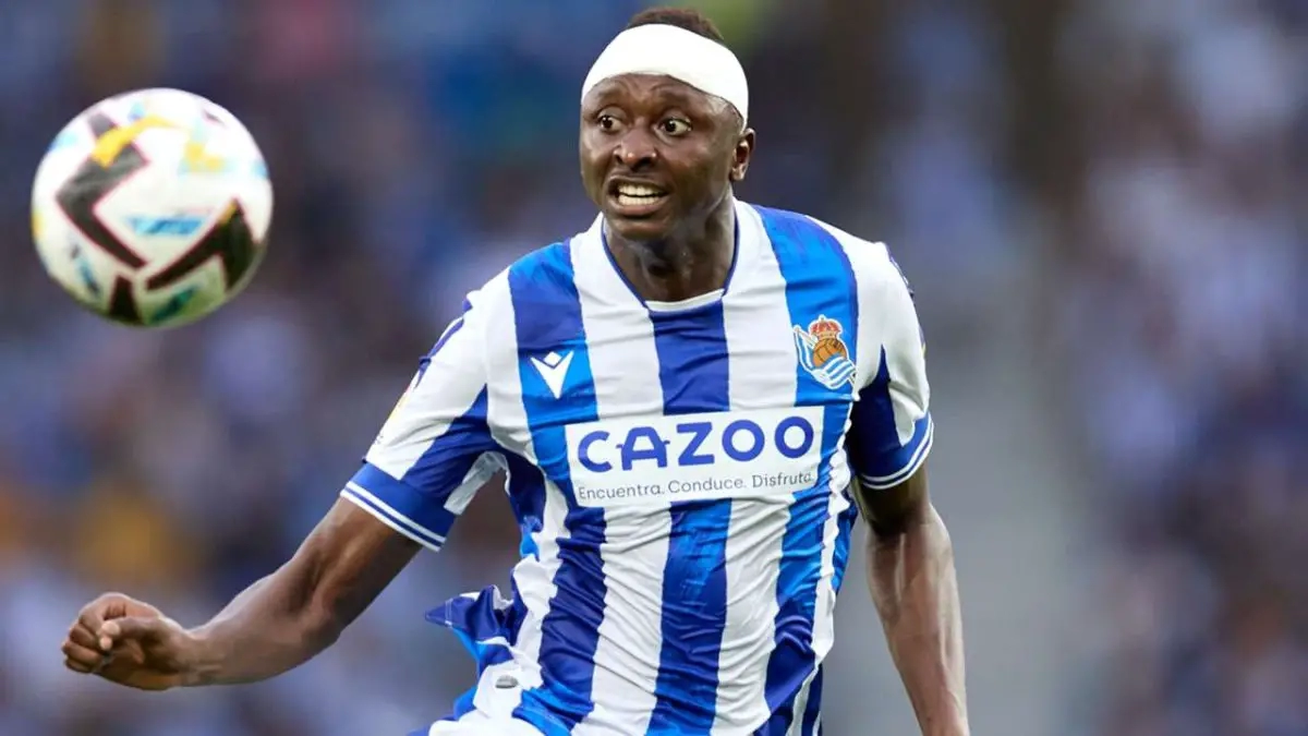 Umar Sadiq, Nigerian forward for Real Sociedad.