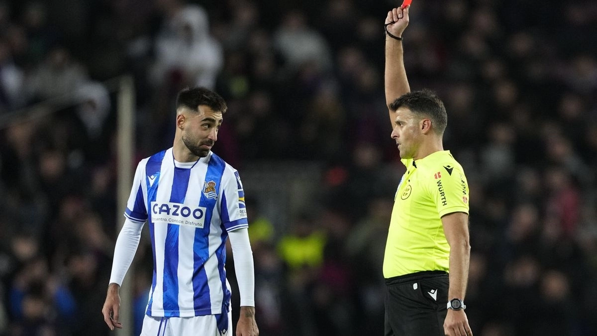 Brais Méndez, jugador de la Real Sociedad 